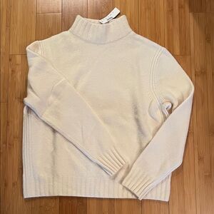 J Crew Point Sur Mock Turtleneck Sweater
